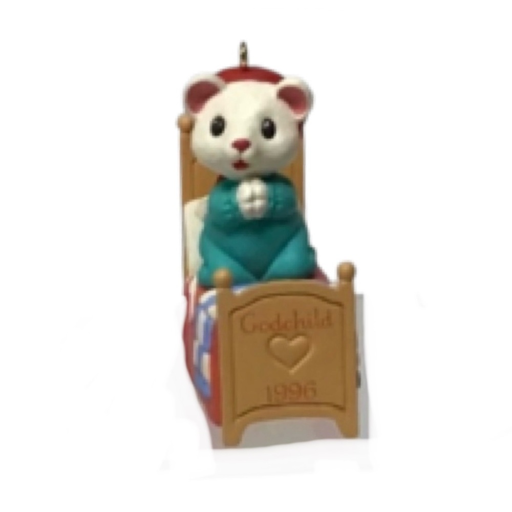 Hallmark 1996 “Godchild” Christmas Ornament - Picture 2 of 7